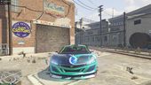 Bunter Rauch Jester Textur