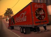 Kenworth W900 + Trailer Coca Cola Pack