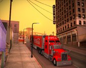 Kenworth W900 + Trailer Coca Cola Pack