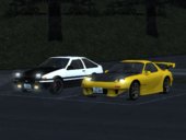 Initial D Fifth Stage Mazda RX-7 Efini FD3s