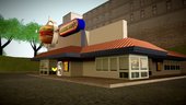 New Gas Stations and Burger Shops