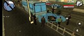 Accident Bus On The Bridge