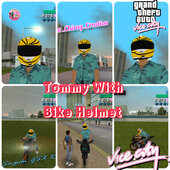 Tommy With Bike Helmet