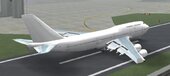 Plain white Boeing 747 for Android