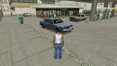 Gasoline Job and Traffic Life situation Gas Station