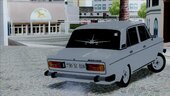 VAZ 2106 Azerbaijan (Arxa Şüşə Şəkil Yapışdırmaq Təyyarə Siluet)