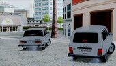 VAZ 2106 Azerbaijan (Arxa Şüşə Şəkil Yapışdırmaq Təyyarə Siluet)