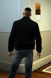 Simple Black Jacket for Luis