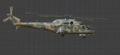 Mil Mi-24A Hind – Work in Progress (Blender File and mi24a dlc.rpf file)
