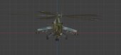 Mil Mi-24A Hind – Work in Progress (Blender File and mi24a dlc.rpf file)