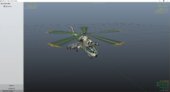 Mil Mi-24A Hind – Work in Progress (Blender File and mi24a dlc.rpf file)