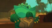Buzz Godzilla from Brawl Stars