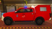 Isuzu D-Max: Vatrogasci Spasioci - Sektor za vanredne situacije | Fire department of Serbia [Replace | ELS]