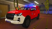 Isuzu D-Max: Vatrogasci Spasioci - Sektor za vanredne situacije | Fire department of Serbia [Replace | ELS]