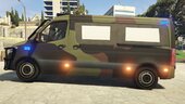 Mercedes Benz Sprinter (Custom Armored): Vojska Srbije | Serbian Army [Replace | HQ]