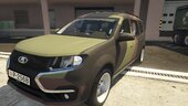 Lada Largus 2024: Vojska Srbije | Serbian Army [ADD-ON | HQ]
