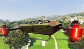 XPeng AeroHT Voyager X2 - eVTOL: Leteci Taksi – Vojska Srbije | Serbian Flying Taxi: Army of Serbia CAMO [ADD-ON | HQ]