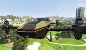 XPeng AeroHT Voyager X2 - eVTOL: Leteci Taksi – Vojska Srbije | Serbian Flying Taxi: Army of Serbia CAMO [ADD-ON | HQ]