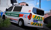 Ford Transit Custom 2024 OTOYOL JANDARMASI + MEDAR MTS