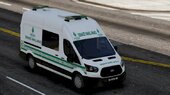 Ford Transit Funeral Transport Vehicle [Wrap]
