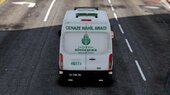 Ford Transit Funeral Transport Vehicle [Wrap]