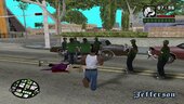 Sweet,Ryder And Big Smoke Guards