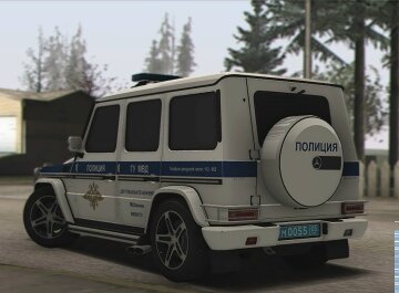 Mercedes-Benz G55 AMG (G-Class) Russian Police (DPS)
