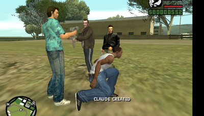 GTA PROTAGONISTS AS BODYGUARDS