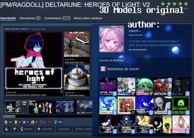 Deltarune Heroes of Light Dark World (Corrected lighting)