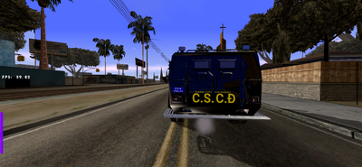 Vietnamese Mobile Police Armored Vehicle V2