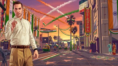 GTA India Independence Day Loading Screens
