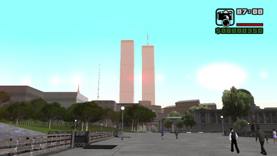  Twin Towers World Trade Center Low-poly [SAN FIERRO] v1.1