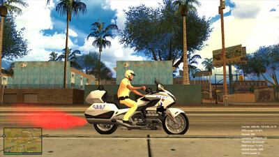 Honda Goldwing Traffic Police Viet Nam