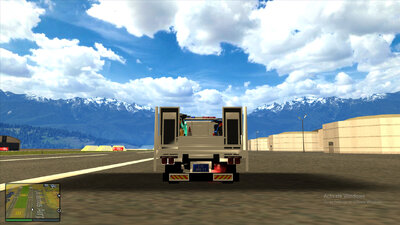 Vietnamese Traffic Police Truck V2 - ISUZU ELF