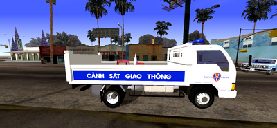 Vietnamese Traffic Police Truck V3