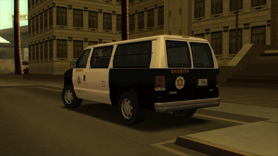 1992 Vapid Speedo Los Santos Sheriff Department (SA Style)