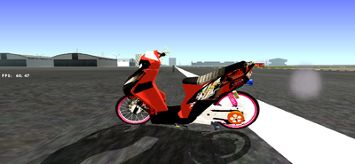 Mio 115z Samurai Decal For Mobile
