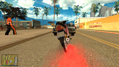 Pink Honda Wave