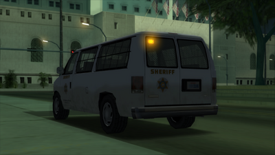 1992 Vapid Speedo Los Santos Sheriff Department (SA Style)