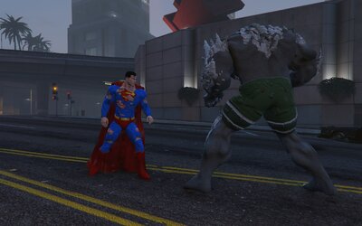 SUPERMAN v DOOMSDAY DELUXE [ Addon Ped ]