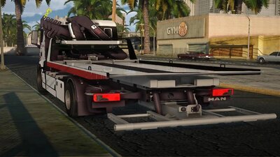 MAN 2022 Functional Platform Towtruck Venezuela