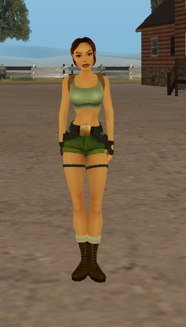 Lara Croft from Tomb Raider