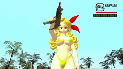 Bikini Bad Launch ランチ Ranchi Lunch Dragon Ball skin