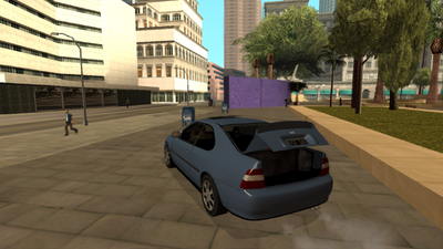Honda Accord 1995 Coupe (lowpoly)