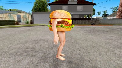 BurgerMan Skin