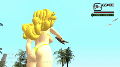 Bikini Bad Launch ランチ Ranchi Lunch Dragon Ball skin