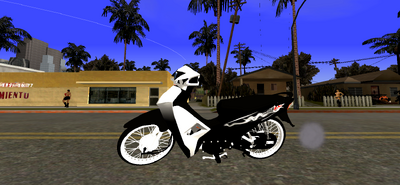 Wave 110 Trắng Đen For Mobile