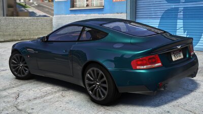 2001 Aston Martin V12 Vanquish [Add-On |Template]