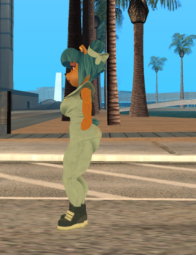 Megumi from Crash Bandicoot