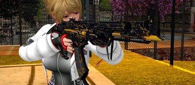 CODM AK47 Wrath Gold for Mobile